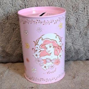 NEW Disney Japanese Coin Bank Ariel Rapunzel Belle